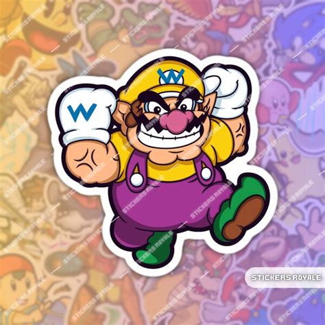 Mario Sticker Pack Smash Etsy