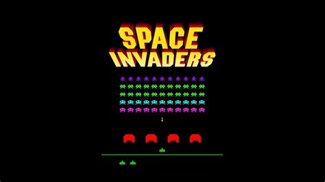 Space Invaders 1978 Atari 2600 Gameplay Youtube