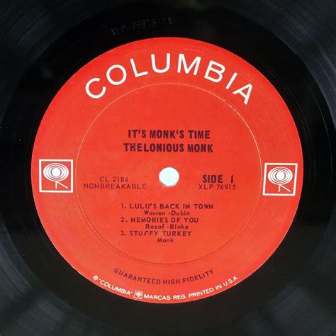 Yahoo Thelonious Monk It S Monk S Time Columbia