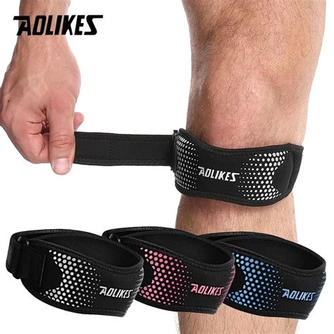 Aolikes Pcs Adjustable Knee Pad Knee Pain Relief Patella Stabilizer