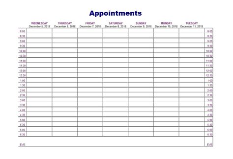 Monthly Appointment Calendar Template 2024 Ashly Lizbeth