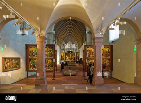 France Alsace Colmar Unterlinden museum the Isenheim altarpiece Stock ...