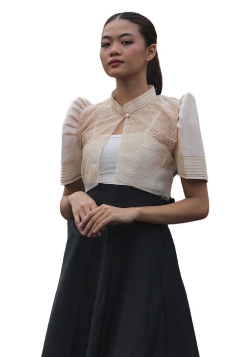 Organza Premium Filipiniana Bolero Candace Ljrm145 Barong World