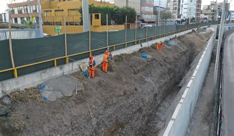 Municipalidad De Lima Continúa Obras En La Av Paseo De La República