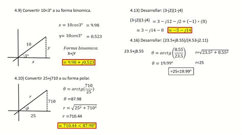 An Lisis De Circuitos El Ctricos N Meros Complejos Forma Polar Y