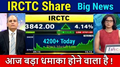 Irctc Share News Today Irctc Share Analysis Irctc Latest Update I