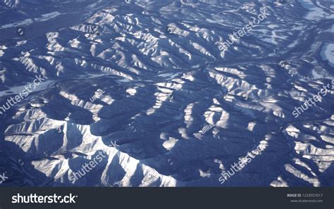 Birds Eye View Mountain Ranges Stock Photo 1233557017 | Shutterstock