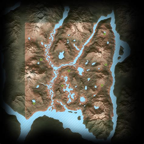 The Hunter Call Of The Wild Interactive Map Honbasics