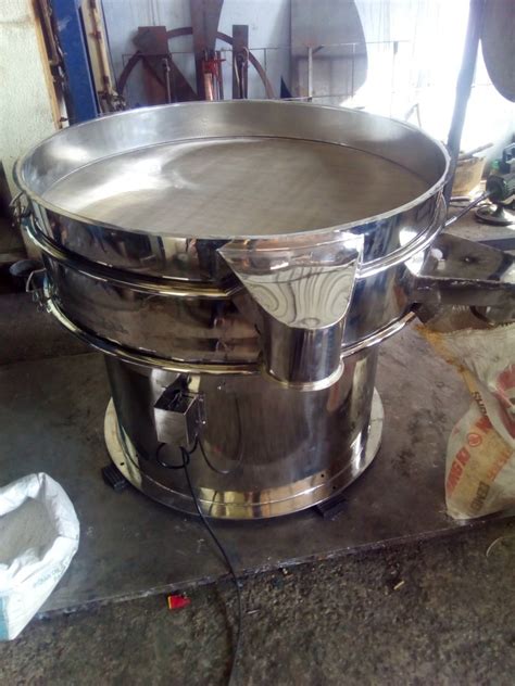 Stainless Steel Vibro Sifter Machine Capacity 1000 Kg Hr At Rs 84000