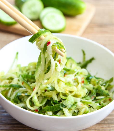 Sesame Cucumber Noodle Salad Kirbie S Cravings