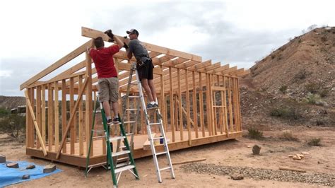 Single Slope Roof Shed Plans