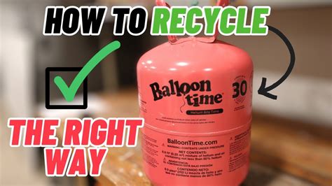 How To Recycle A Helium Tank Properly Balloon Time Helium Tank