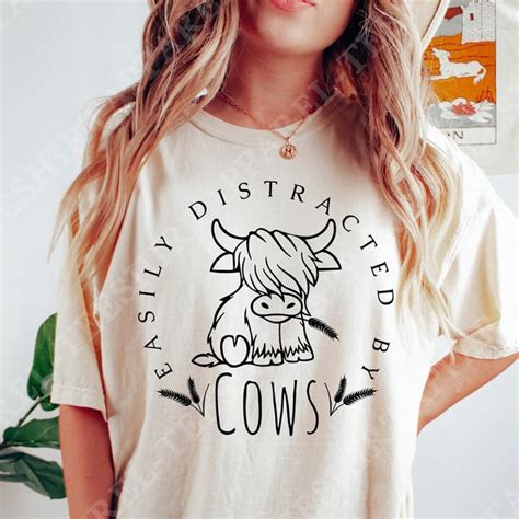 Highland Cow Shirt Etsy