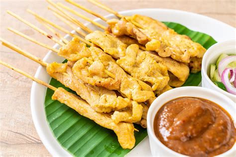 Recipe Brochettes De Poulet Sauce Satay Goody