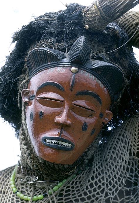 Pwo Mask Dancer Near Gungu Congo Democratic Republicphoto Taken By Eliot Elisofon In 1971