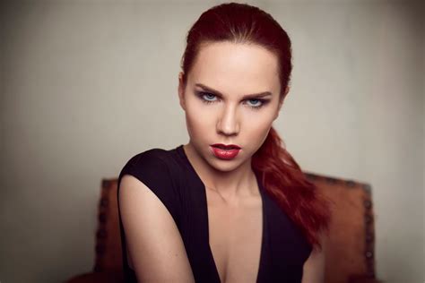 Women Portrait Face Model Redhead Wallpaper Coolwallpapersme