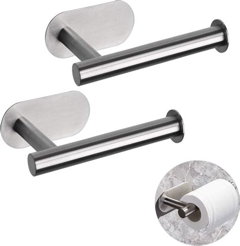 Toilet Roll Holder Wall Mounted Stainless Steel Made Waterproof