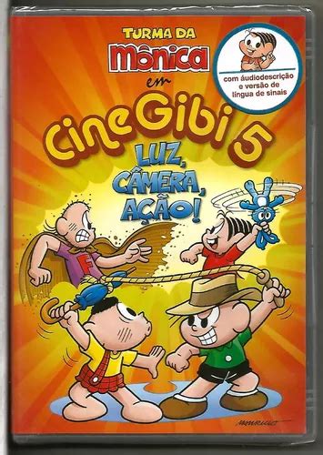 Dvd Turma Da Monica Cine Gibi Vol 5 Original Lacrado Frete grátis