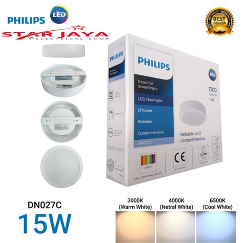 Jual Philips Lampu Downlight LED Outbow OB 15 Watt DN027C D175 Body