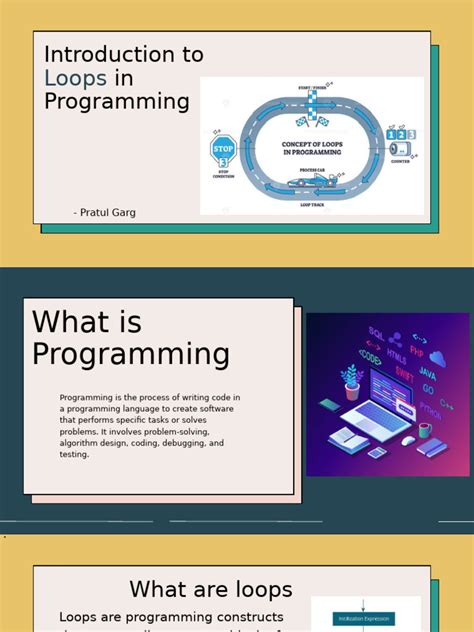 Introduction To Loops In Programming Pdf