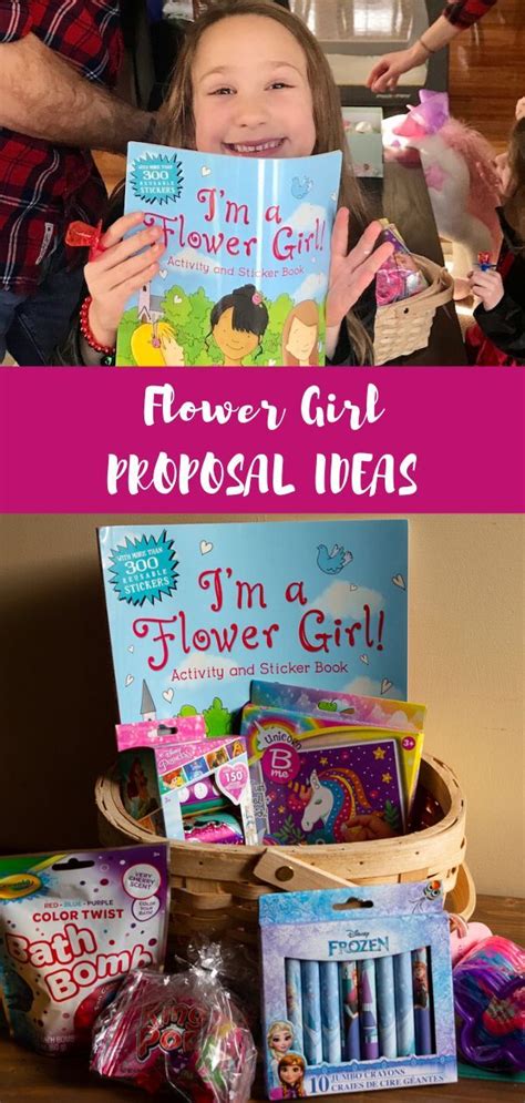 A Bunch Of Flower Girl Proposal Ideas Artofit