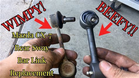 2007 13 Mazda CX 7 Sway Bar Link Replacement DIY How To YouTube