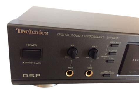 SH GE90 DSP Technics Korektor Graficzny Digital Sound Processor F2