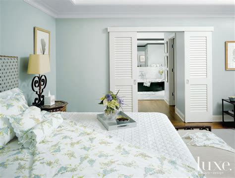 Soft Blue Bedroom - Luxe Interiors + Design