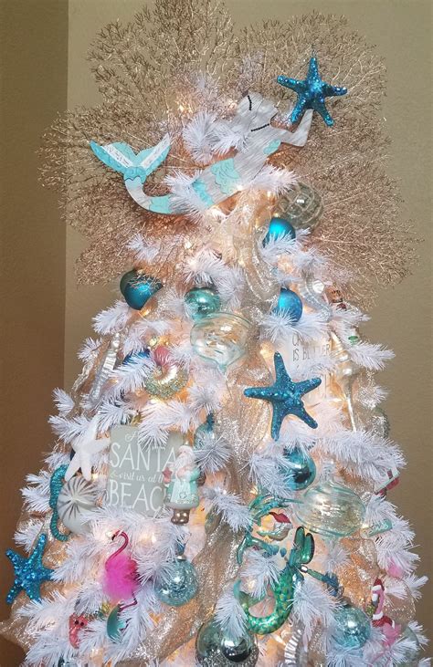 Beachy Christmas Tree