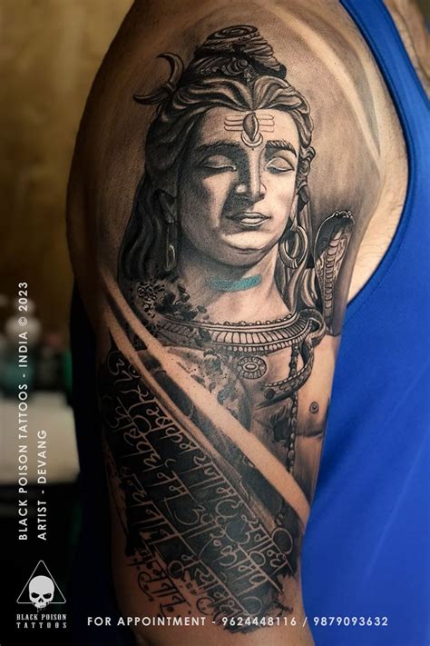 Details 71+ lord shiva tribal tattoo designs super hot - in.coedo.com.vn