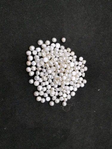 Pearls Creamish White NATURAL FRESH WATER PEARL 6 5MM Size 6 6 5mm 1 5