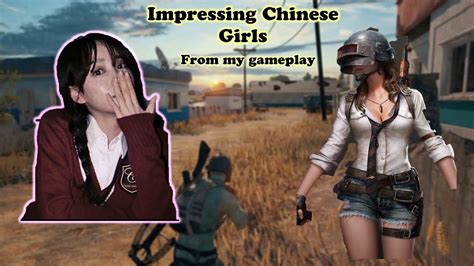 PUBG MOBILE Impressing Chinese Girl From My Gameplay YouTube