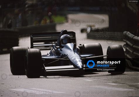 Jonathan Palmer Tyrrell 018 Ford Monaco GP Motorsport Images