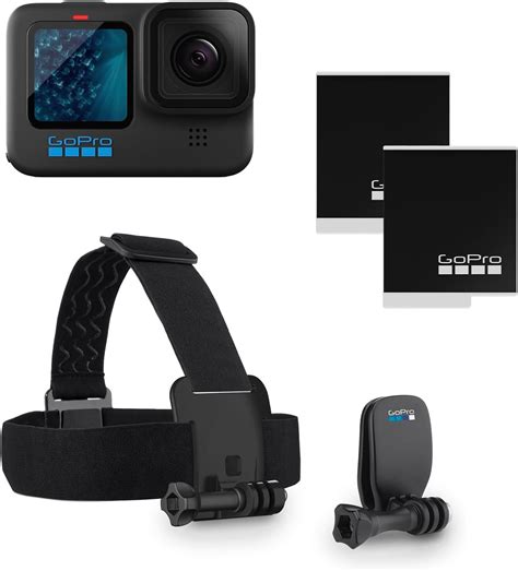 GoPro HERO11 Black Bundle - Includes HERO11 Black Camera, Head Strap ...