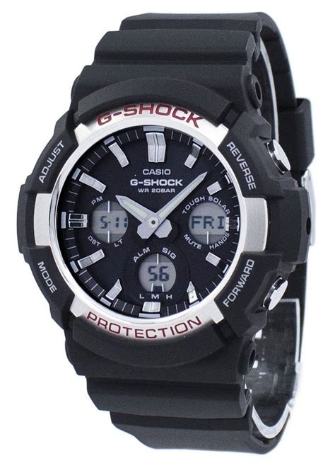 Casio G Shock Shock Resistant Tough Solar Gas 100 1a Gas100 1a Mens Watch