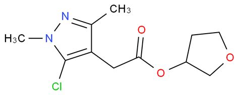 Chloro Dimethyl Pyrazolyl Acetic Acid Oxolanyl Ester