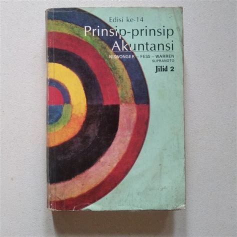 Jual Buku Original Bekas Prinsip Prinsip Akuntansi Jilid Edisi