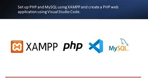 Set Up Php And Mysql Using Xampp And Create A Php Web Application Using