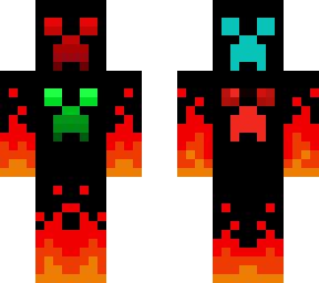 Red Creeper | Minecraft Skin