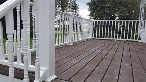 Colonial Vinyl Porch Railing Railing Design