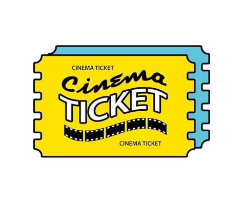 Entradas Para El Cine Vector Premium