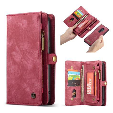 Caseme Magnetic Detachable Wallet Phone Case For Samsung Galaxy S9 Plu ...