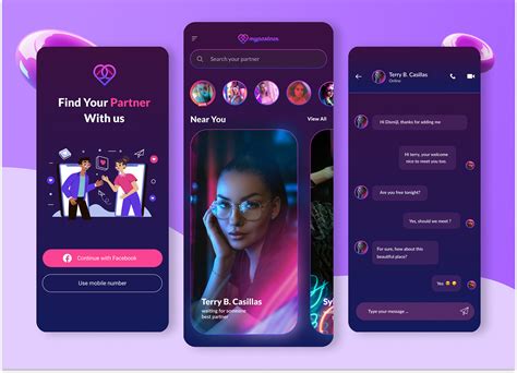 Dating Mobile App Design Behance