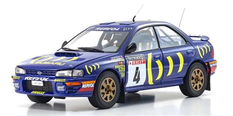 Kyosho Subaru Impreza 4 RAC Rallye 1994 Colin McRae Derek Ringer