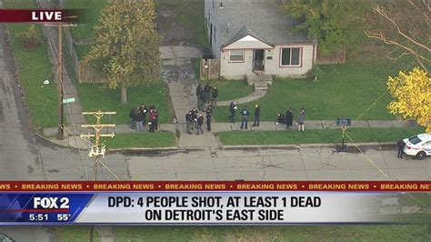 4 Shot 1 Killed Inside House On Detroits East Side