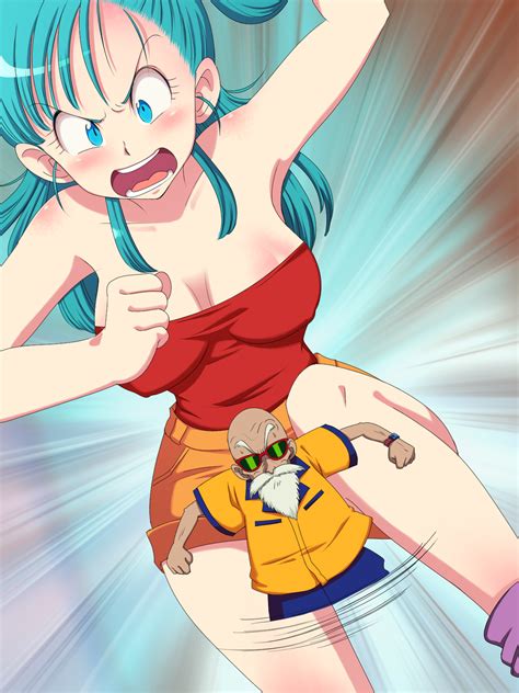 Dragon Ball Bulma And Roshi Hot Sex Picture