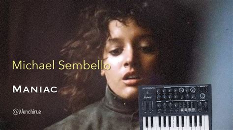 Michael Sembello Maniac Remake Flashdance 1983 With Arturia