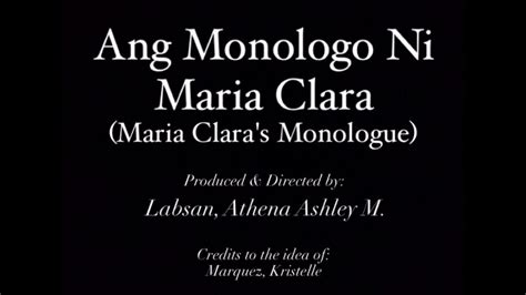 Famous Lines Of Maria Clara In El Filibusterismo - matatanda namatay