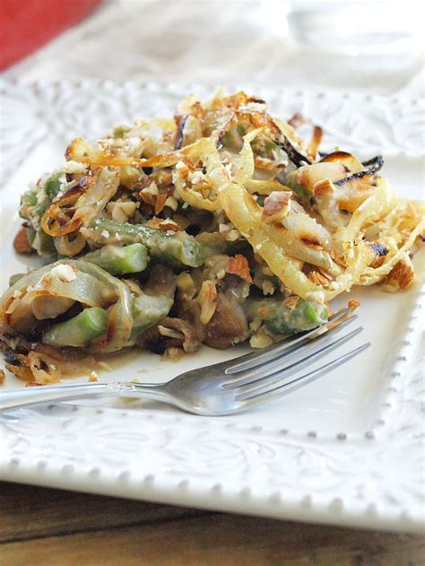 Healthy Recipe Makeover Green Bean Casserole Vegan And Gluten Free