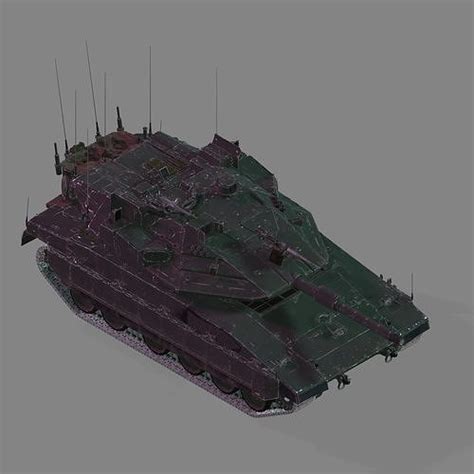 Merkava Mk 4M 3D model | CGTrader